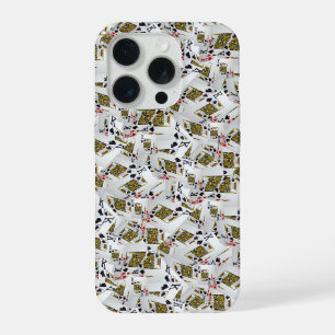 "Koninklijke Laag: Een Stapel Koning Kaarten" iPhone 15 Pro Case