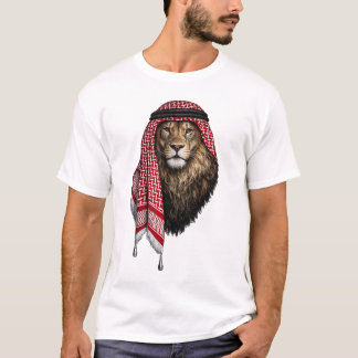 Koninklijke Leeuw Arabische Stijl T-Shirt – Cultur