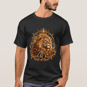 Koninklijke Leeuw Hemelse Leeuw Gouden Dierenriem T-shirt