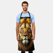 koninklijke leeuw schort (Gedragen)