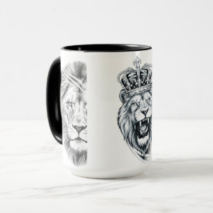 Koninklijke Leeuwenkoning Sterkte Grafisch Mok