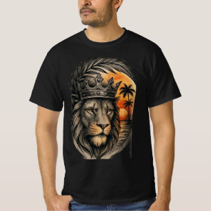 Koninklijke Leeuwenkoning Sterkte Grafisch T-shirt