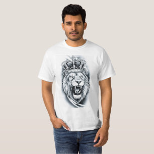 Koninklijke Leeuwenkoning Sterkte Grafisch T-shirt