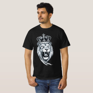 Koninklijke Leeuwenkoning Sterkte Grafisch T-shirt