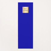 Koninklijke logo studio voor de blauwe industrie yogamat (Voorkant)