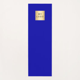 Koninklijke logo studio voor de blauwe industrie yogamat