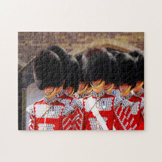 Koninklijke Londense Garde. Legpuzzel (Horizontaal)
