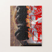 Koninklijke Londense Garde. Legpuzzel (Verticaal)
