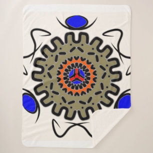 Koninklijke Mandala Zachtheid Sherpa Deken