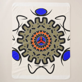 Koninklijke Mandala Zachtheid Sherpa Deken