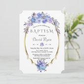 Koninklijke Marine Blauw Goud Blauw Bloemstuk Jong Kaart (Staand voorkant)