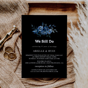 Koninklijke Marine Blauwe Bloemige 'We Still Do' H Kaart