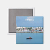 Koninklijke Marine Dockyards Bermuda Magneet (Voorkant / Achterkant)