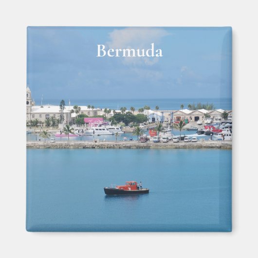 Koninklijke Marine Dockyards Bermuda Magneet (Voorkant)