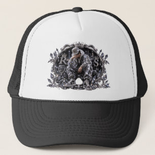 Koninklijke Mentaliteit Diamant Streetwear Estheti Trucker Pet