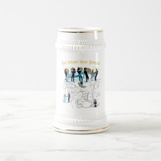 Koninklijke Mok van Swan Princess op basis van kon (Center)