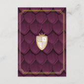 Koninklijke Muse Fantasy Draak Schub & Leeuwen Cre Informatiekaartje (Achterkant)