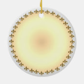 Koninklijke naam van koningin keramisch ornament (Achterkant)