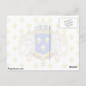 Koninklijke Norm van het Koninkrijk Frankrijk, Fra Briefkaart (Achterkant)