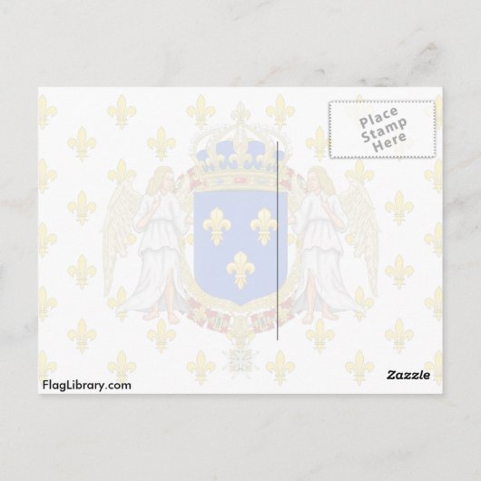 Koninklijke Norm van het Koninkrijk Frankrijk, Fra Briefkaart (Achterkant)