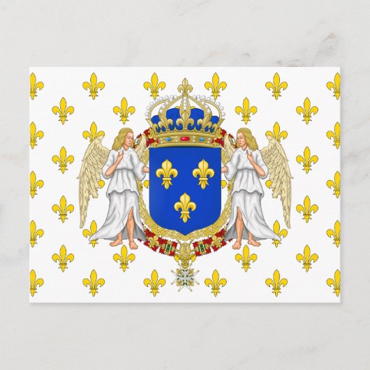 Koninklijke Norm van het Koninkrijk Frankrijk, Fra Briefkaart (Voorkant)