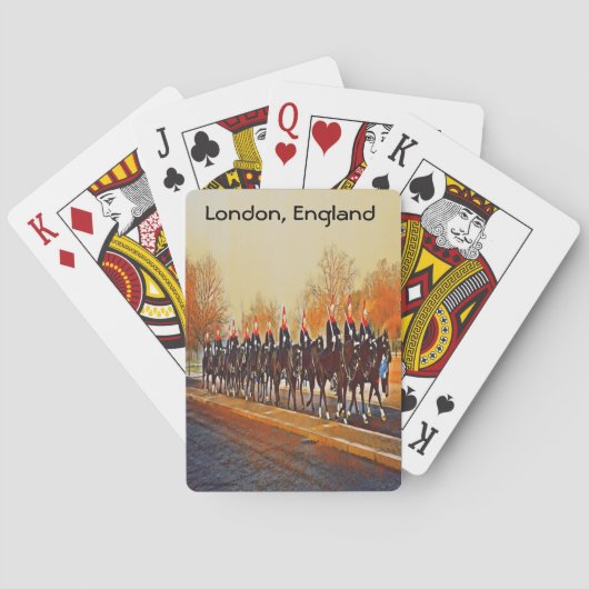 Koninklijke Paarden Pokerkaarten (Achterkant)