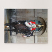 Koninklijke Paardengarde Londen. Legpuzzel (Horizontaal)