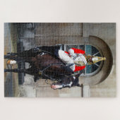 Koninklijke Paardengarde Londen. Legpuzzel (Horizontaal)