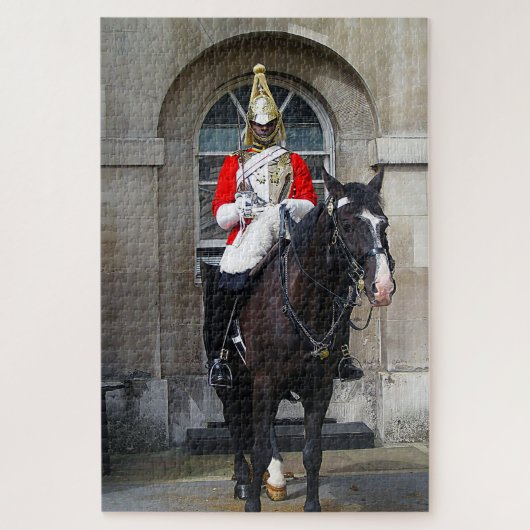 Koninklijke Paardengarde Londen. Legpuzzel (Verticaal)