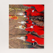 Koninklijke Paardengarde Londen. Legpuzzel (Verticaal)