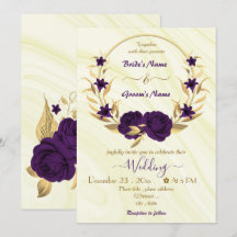 koninklijke paarse bloemen goudbaars