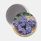 Koninklijke Paarse druiven Magneet (Voorkant / Achterkant)