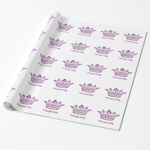 Koninklijke Paarse Kroon Cadeaupapier