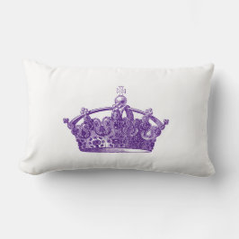 Koninklijke Paarse Kroon Kussen