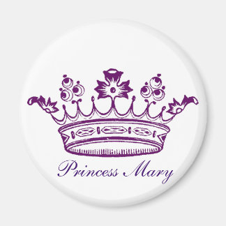 Koninklijke Paarse Kroon Magneet