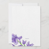 Koninklijke Pasuitnodiging Kaart (Achterkant)