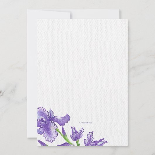 Koninklijke Pasuitnodiging Kaart (Achterkant)