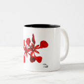 Koninklijke Poinciana Bloem Mok (Voorkant rechts)