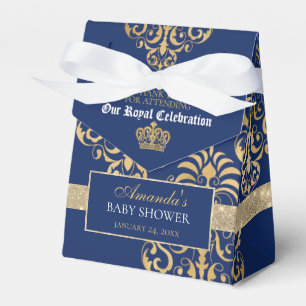 Koninklijke Prins Baby Shower Favor Doos Bedankdoosjes