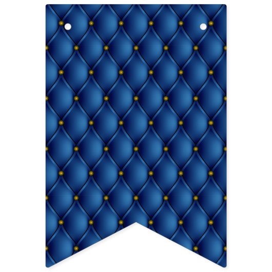 Koninklijke Prins Crown & Royal Blue Baby shower Vlaggetjes (Eerste vlag)