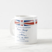 Koninklijke Prins George van de Mok van Cambridge  (Voorkant links)