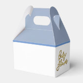 Koninklijke Prins Het is een Jongen Baby shower Bedankdoosjes (Achterkant)