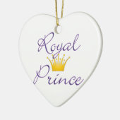 Koninklijke Prins Keramisch Ornament (Links)