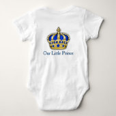 Koninklijke Prins Kroonprins Baby Jongen Romper (Achterkant)
