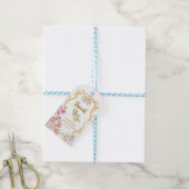 Koninklijke Prinses Baby Shower Cadeautags Cadeaulabel (Met Touw)