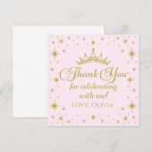 Koninklijke Prinses Dank u Kaart (Voorkant / Achterkant)