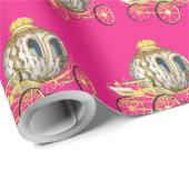 Koninklijke Prinsessenkoets Cadeaupapier (Rol Hoek)