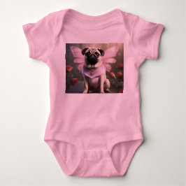 Koninklijke Pug: De Prinsesfee van de Betoverde Ri Romper