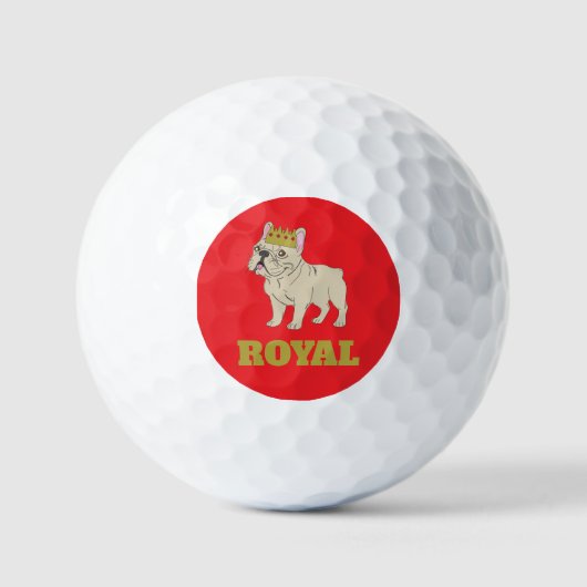 Koninklijke Pup Golfballen (Voorkant)