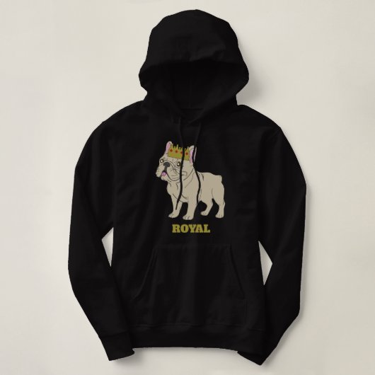 Koninklijke Pup Hoodie (Design voorkant)